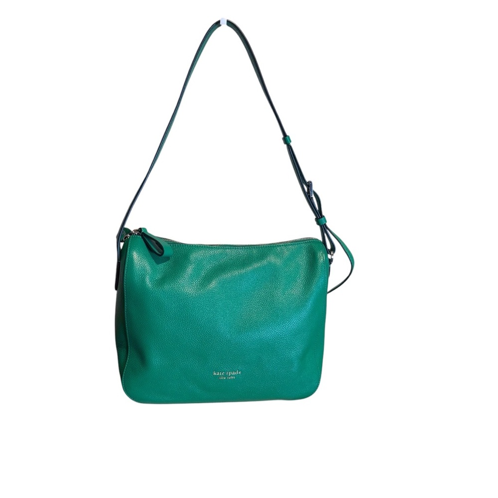 Kate Spade New York Green Leather Shoulder Bag